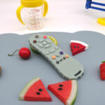 Baby Remote Control Teether Silicone Baby Anti-Eating Gloves Pacifier Bracelet Teething Stick Biting Toys - Image 3