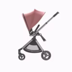 Lightweight Aluminum 3-in-1 Car Seat Stroller Manufacturer's Folding Baby Gear - Image 2