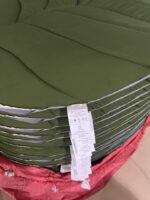 Customized Baby Play Gym Oversize Leaf Shaped Baby Play Mat w 6 Detachable Toys Tummy Time Baby Gift - Image 7