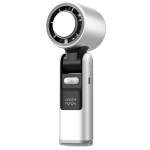 High-Speed Turbo Handheld AC Cooling Fan with LED Light